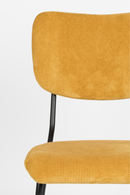 Yellow Upholstered Dining Chairs (2) | Zuiver Benson | DutchFurniture.com