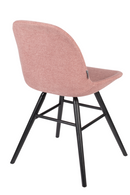 Pink Upholstered Dining Chairs (2) | Zuiver Albert Kuip | DutchFurniture.com