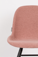 Pink Upholstered Dining Chairs (2) | Zuiver Albert Kuip | DutchFurniture.com