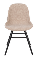 Beige Upholstered Dining Chairs (2) | Zuiver Albert Kuip | DutchFurniture.com