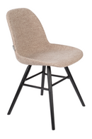 Beige Upholstered Dining Chairs (2) | Zuiver Albert Kuip | DutchFurniture.com