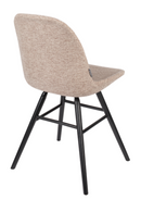 Beige Upholstered Dining Chairs (2) | Zuiver Albert Kuip | DutchFurniture.com