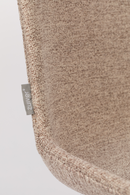 Beige Upholstered Dining Chairs (2) | Zuiver Albert Kuip | DutchFurniture.com