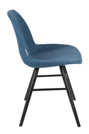 Blue Upholstered Dining Chairs (2) | Zuiver Albert Kuip | DutchFurniture.com