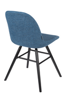 Blue Upholstered Dining Chairs (2) | Zuiver Albert Kuip | DutchFurniture.com