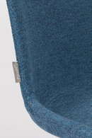 Blue Upholstered Dining Chairs (2) | Zuiver Albert Kuip | DutchFurniture.com