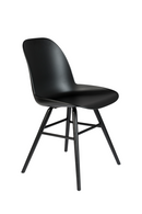 Contemporary Molded Dining Chairs (2) | Zuiver Albert | Dutchfurniture.com