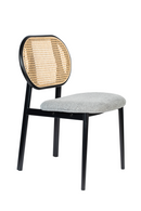 Rattan Back Dining Chair | Zuiver Spike | Dutchfurniture.com