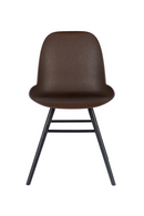 Contemporary Molded Dining Chairs (2) | Zuiver Albert | Dutchfurniture.com
