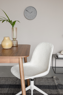 Upholstered Minimalist Swivel Chair (2) | Zuiver Albert | Oroatrade