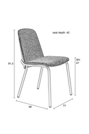 Minimalist Dining Chairs (2) | Zuiver Clip | Dutchfurniture.com