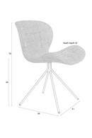 Quadrupod Shell Dining Chairs (2) | Zuiver OMG | Dutchfurniture.com