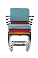 Modern Ribcord Dining Armchairs (2) | Zuiver Ridge | Dutchfurniture.com
