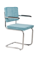 Modern Ribcord Dining Armchairs (2) | Zuiver Ridge | Dutchfurniture.com