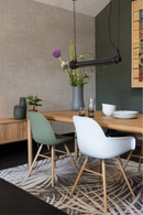 White Molded Dining Armchairs (2) | Zuiver Albert Kuip | OROA TRADE