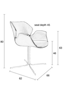 Black Butterfly Dining Chairs (2) | Zuiver Nikki All | DutchFurniture.com