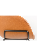 Brown Leather Barrel Armchairs (2) | Zuiver Feston | DutchFurniture.com