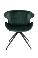 Green Velvet Dining Armchairs (2) | Zuiver Mia | DutchFurniture.com