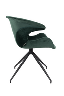 Green Velvet Dining Armchairs (2) | Zuiver Mia | DutchFurniture.com