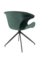 Green Velvet Dining Armchairs (2) | Zuiver Mia | DutchFurniture.com