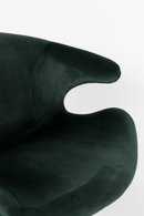 Green Velvet Dining Armchairs (2) | Zuiver Mia | DutchFurniture.com