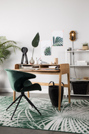 Green Velvet Dining Armchairs (2) | Zuiver Mia | DutchFurniture.com