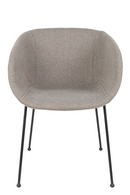 Gray Upholstered Armchairs (2) | Zuiver Feston | Dutchfurniture.com