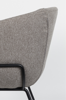 Gray Upholstered Armchairs (2) | Zuiver Feston | Dutchfurniture.com