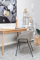 Gray Upholstered Armchairs (2) | Zuiver Feston | Dutchfurniture.com