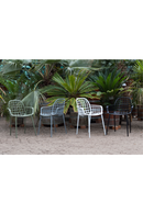 White Molded Outdoor Armchairs (2) | Zuiver Albert Kuip | DutchFurniture.com