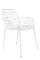 White Molded Outdoor Armchairs (2) | Zuiver Albert Kuip | DutchFurniture.com