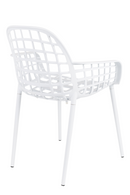 White Molded Outdoor Armchairs (2) | Zuiver Albert Kuip | DutchFurniture.com