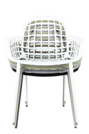 Black Molded Outdoor Armchairs (2) | Zuiver Albert Kuip | DutchFurniture.com