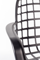 Black Molded Outdoor Armchairs (2) | Zuiver Albert Kuip | DutchFurniture.com