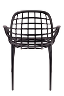 Black Molded Outdoor Armchairs (2) | Zuiver Albert Kuip | DutchFurniture.com
