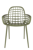 Green Molded Garden Armchairs (2) | Zuiver Albert Kuip | Dutchfurniture.com