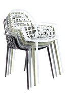 Green Molded Garden Armchairs (2) | Zuiver Albert Kuip | Dutchfurniture.com