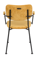 Yellow Upholstered Dining Armchairs (2) | Zuiver Benson | DutchFurniture.com