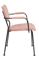 Pink Upholstered Dining Armchairs (2) | Zuiver Benson | DutchFurniture.com