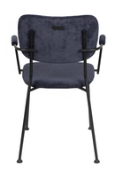 Dark Blue Upholstered Dining Chairs (2) | Zuiver Benson | DutchFurniture.com
