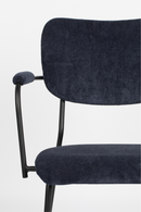 Dark Blue Upholstered Dining Chairs (2) | Zuiver Benson | DutchFurniture.com