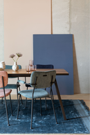 Gray Blue Dining Armchairs (2) | Zuiver Benson | OROA TRADE