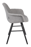 Light Gray Upholstered Armchairs (2) | Zuiver Albert Kuip Soft | DutchFurniture.com