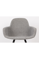 Light Gray Upholstered Armchairs (2) | Zuiver Albert Kuip Soft | DutchFurniture.com