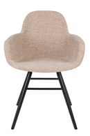 Beige Upholstered Armchairs (2) | Zuiver Albert Kuip Soft | DutchFurniture.com