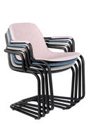 Blue Molded Dining Armchairs (2) | Zuiver Thirsty | DutchFurniture.com