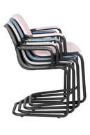 Blue Molded Dining Armchairs (2) | Zuiver Thirsty | DutchFurniture.com