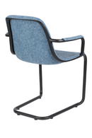 Blue Molded Dining Armchairs (2) | Zuiver Thirsty | DutchFurniture.com