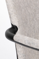 Ash Gray Molded Dining Armchairs (2) | Zuiver Thirsty | DutchFurniture.com
