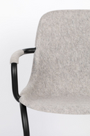 Ash Gray Molded Dining Armchairs (2) | Zuiver Thirsty | DutchFurniture.com